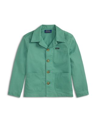 Boys' Cotton Chino Overshirt - Little Kid