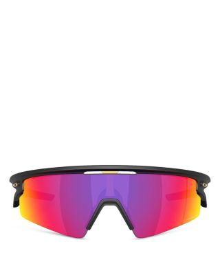 Sphaera Strike Rectangular Shield Sunglasses, 37mm