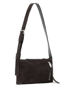 Alba Small Suede Crossbody Bag