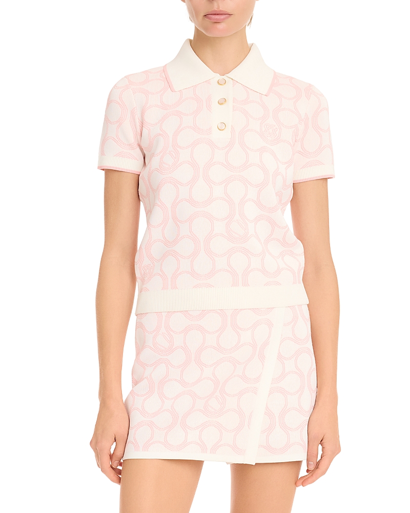 Casablanca Optic Drop Polo Shirt