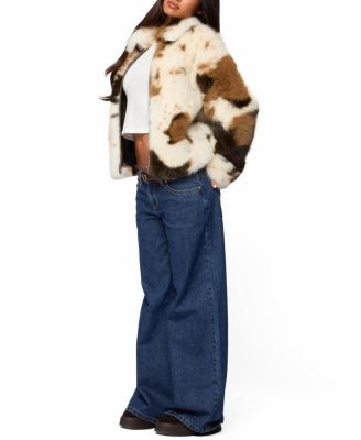 Rayan Cow Print Jacket