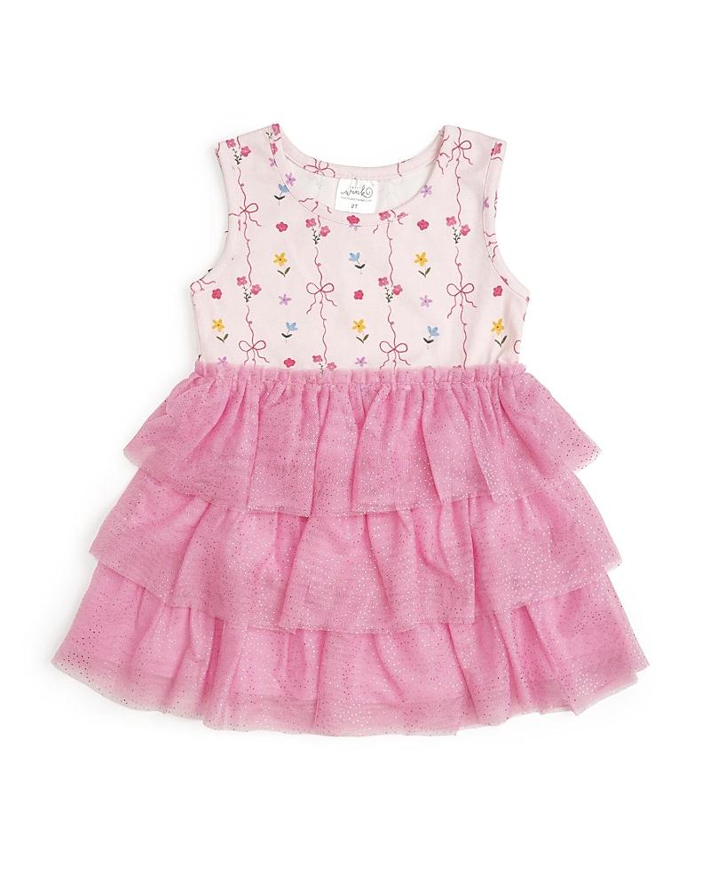 Sweet Wink Girls' Peony Floral Tank Tutu Dress - Baby, Little Kid