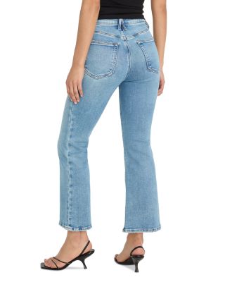 Soft Tech Good Legs Crop Mini Boot Jeans in Indigo1214
