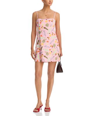 Printed Mini Dress - Exclusive