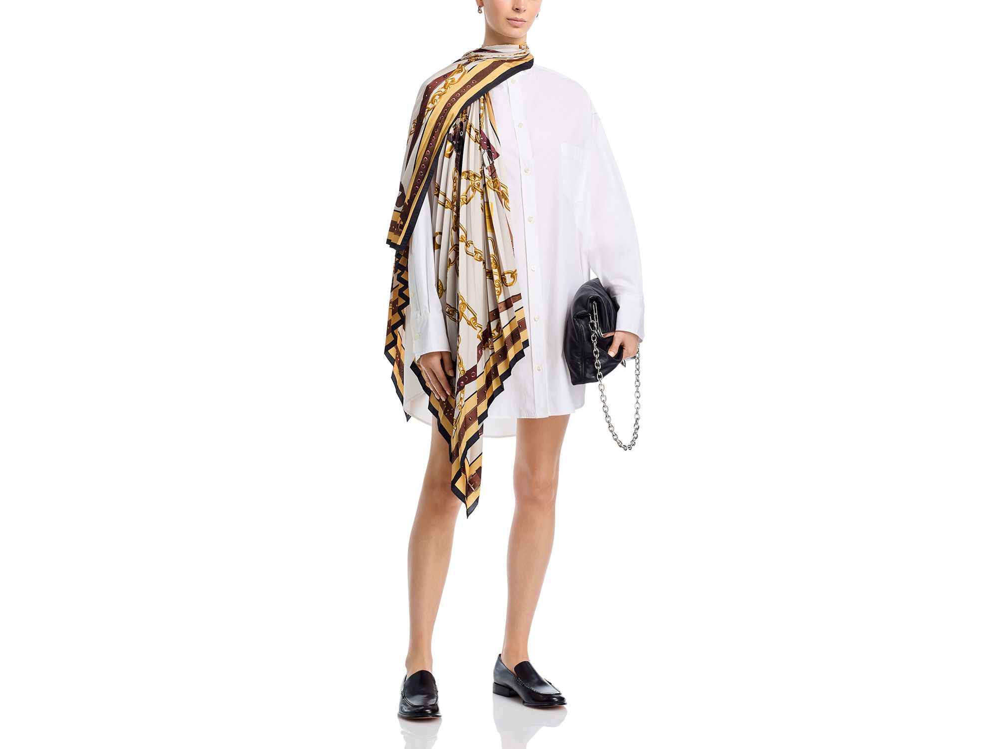 Layered Shirt Dress — Image 3