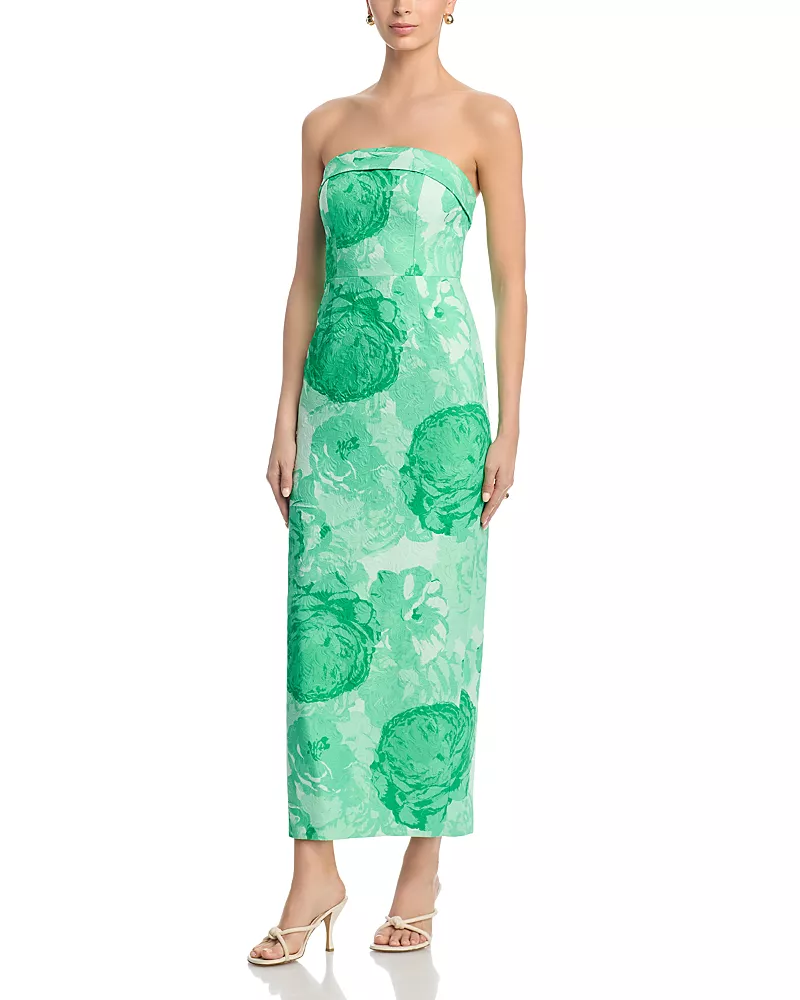 Milly Ella Jacquard Maxi Dress