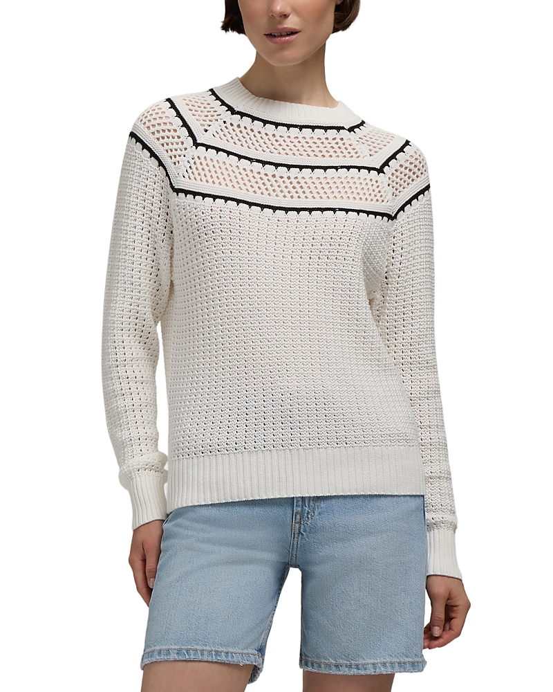 Hunter Pointelle Knit Sweater
