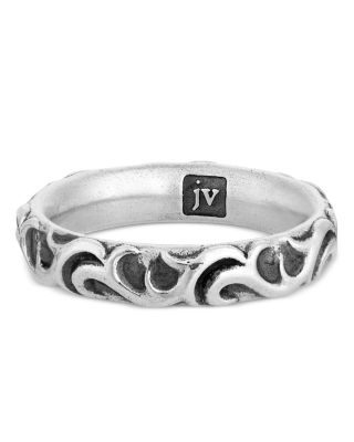 Men's Silver Gothic Band