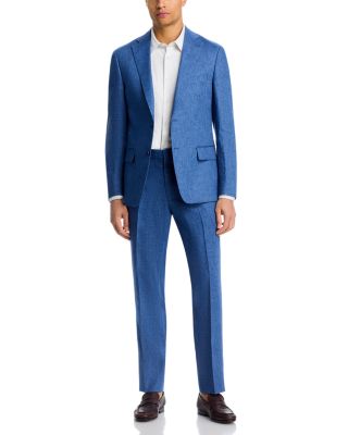Linen Slim Fit Suit Pants