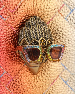 Kensington Heart Mini Leather Crossbody 