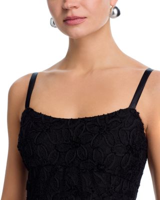 Floral Lace Mini Dress - Exclusive