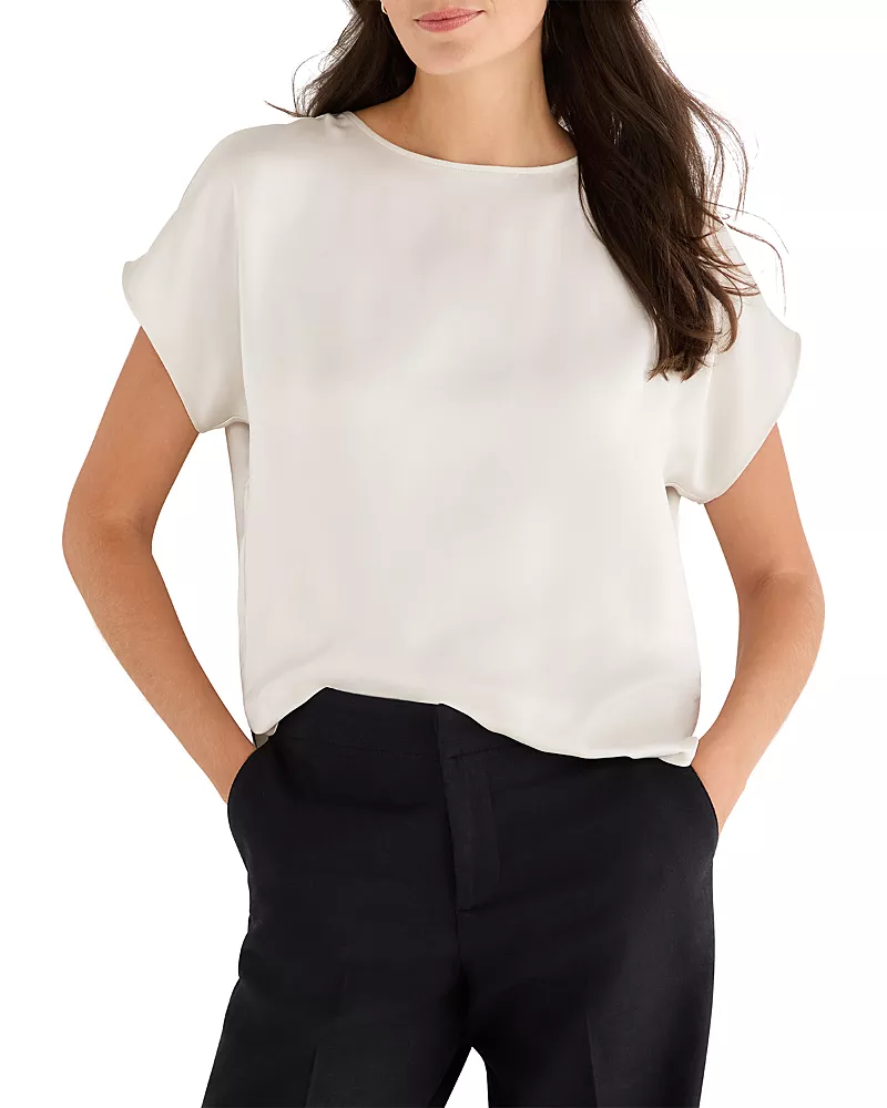 Nic+Zoe Day Gloss Woven Tee