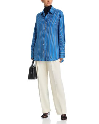 Oversized Striped Shirt