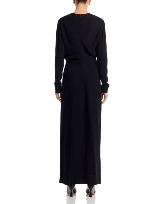 Long Sleeve Slouch Waist Dress