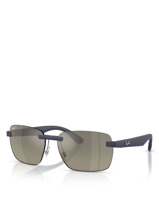 Rectangular Sunglasses, 59mm