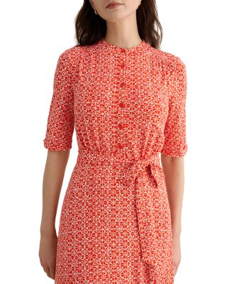Cathy Abstract Print Jersey Dress