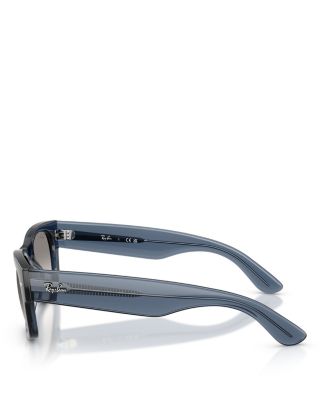 Mega Wayfarer II Square Sunglasses, 52mm