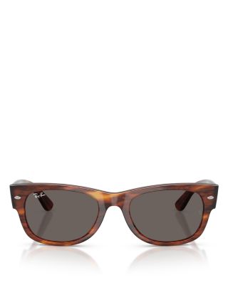 Mega Wayfarer II Square Sunglasses, 52mm