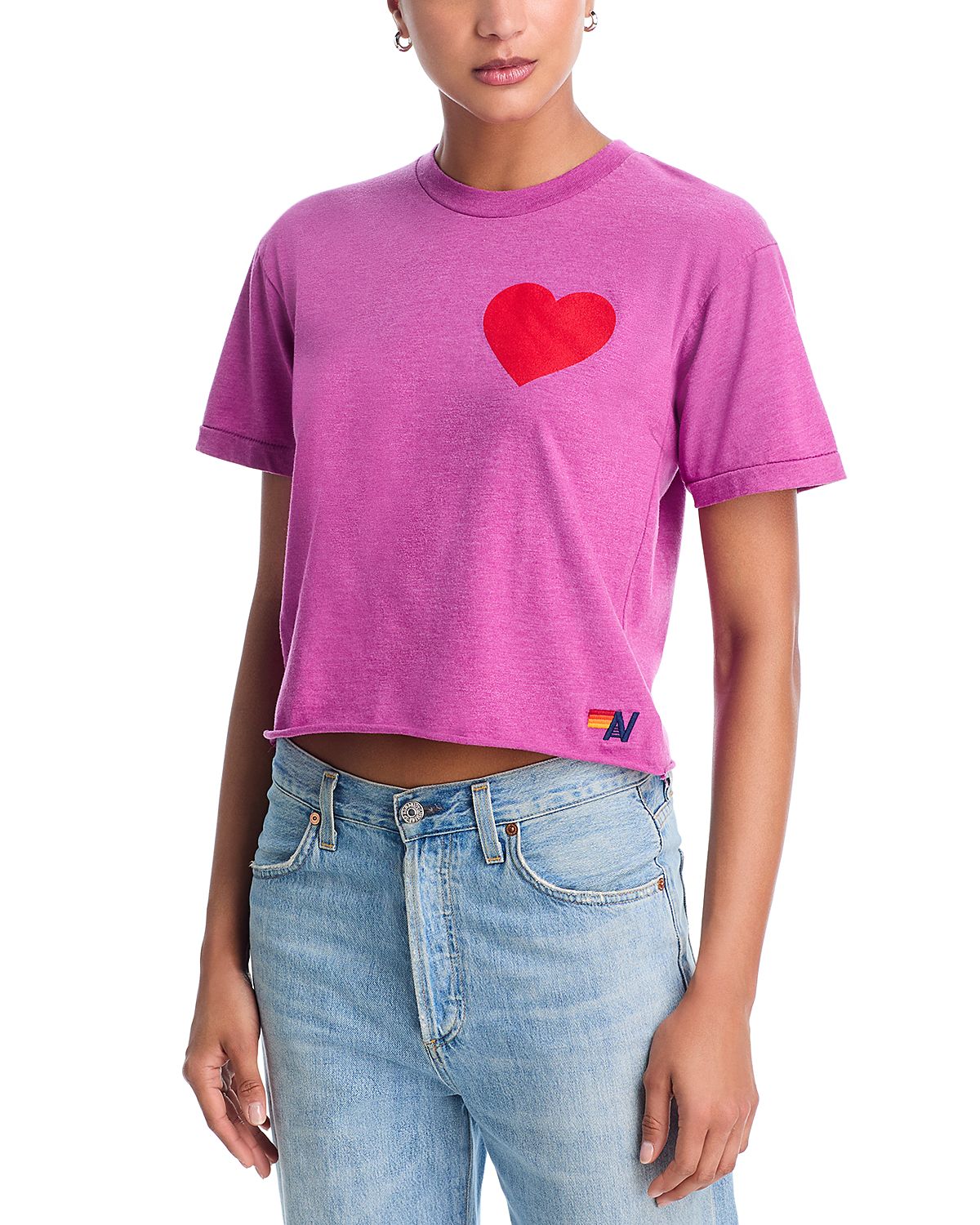Aviator Nation Heart 2 Boyfriend Tee - Exclusive
