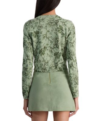 Carson Crewneck Cardigan Sweater