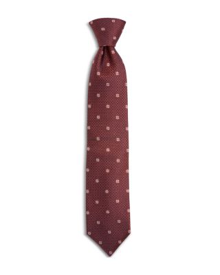 Silk Classic Flower Tie