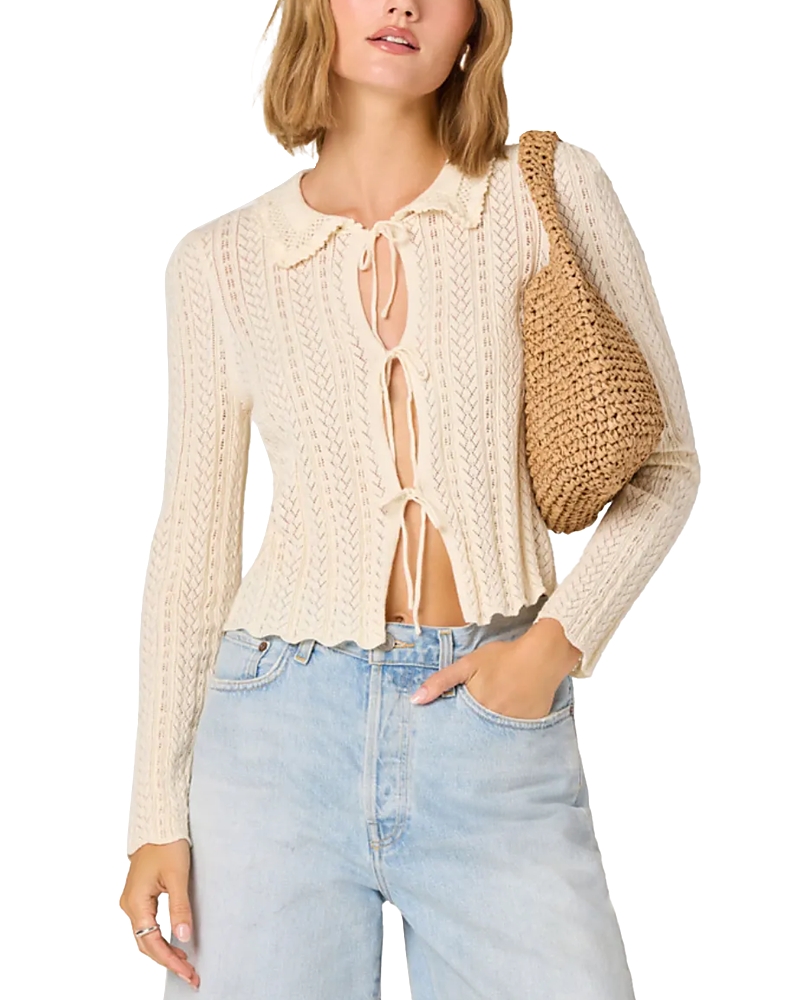 Astr the Label Fannie Cardigan Sweater