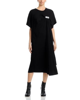 Round Neck Midi Dress