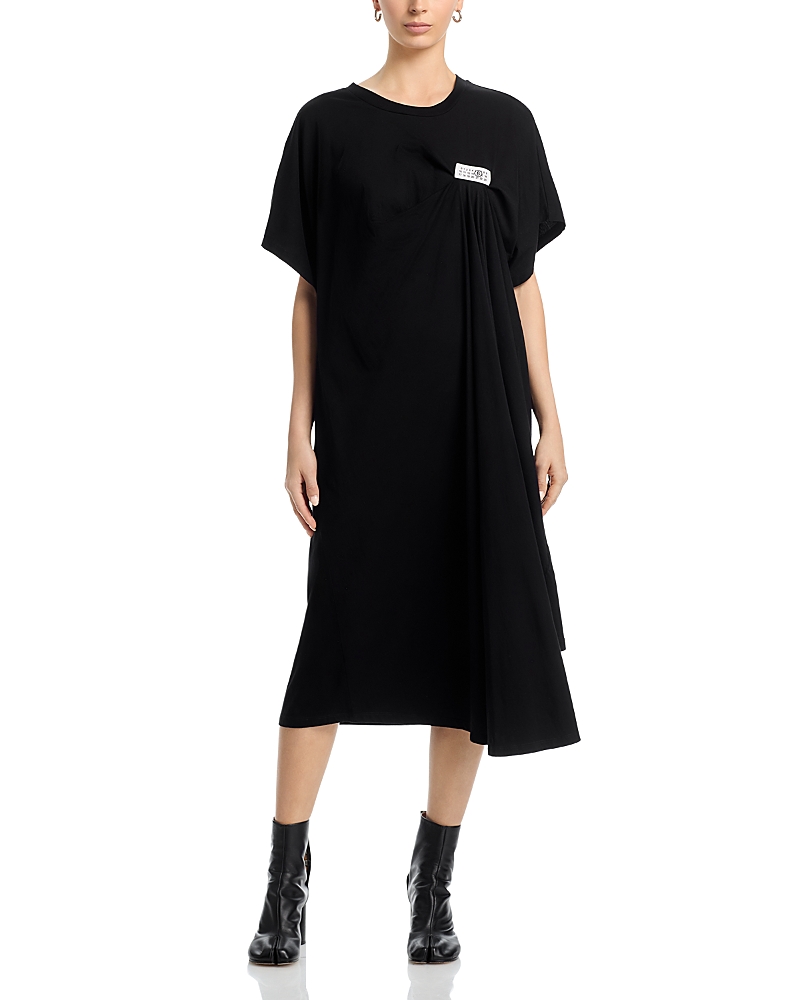 MM6 Maison Margiela Round Neck Midi Dress