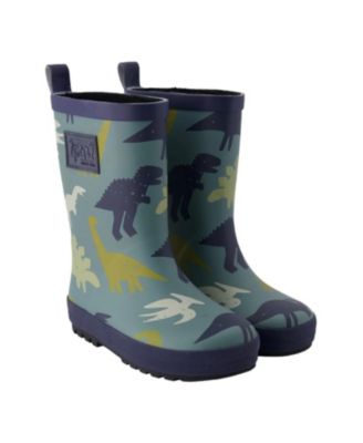 Boys' Waterproof Animal Rain Boots in Natural Rubber - Baby, Toddler, Little Kid, Big Kid