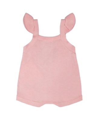 Girls' Knit Strawberry Romper - Baby