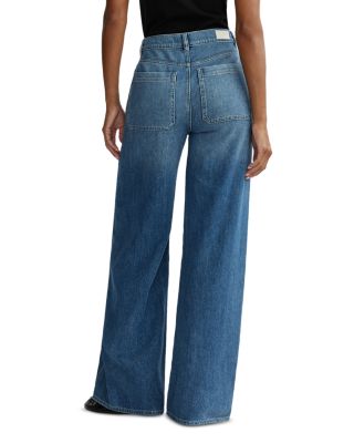 Hepburn High Rise Wide Leg Jeans in Meadow Lake