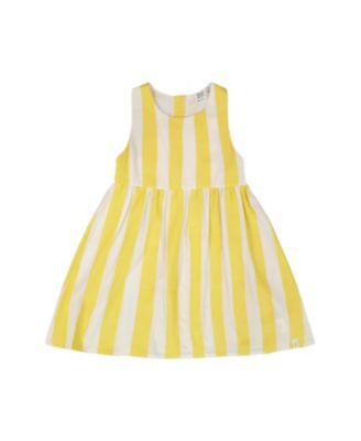  Girls' Sleeveless Striped Flared Dress - Little Kid