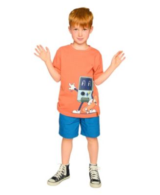 Boys' Parachute Shorts with Patch Pockets - Little Kid