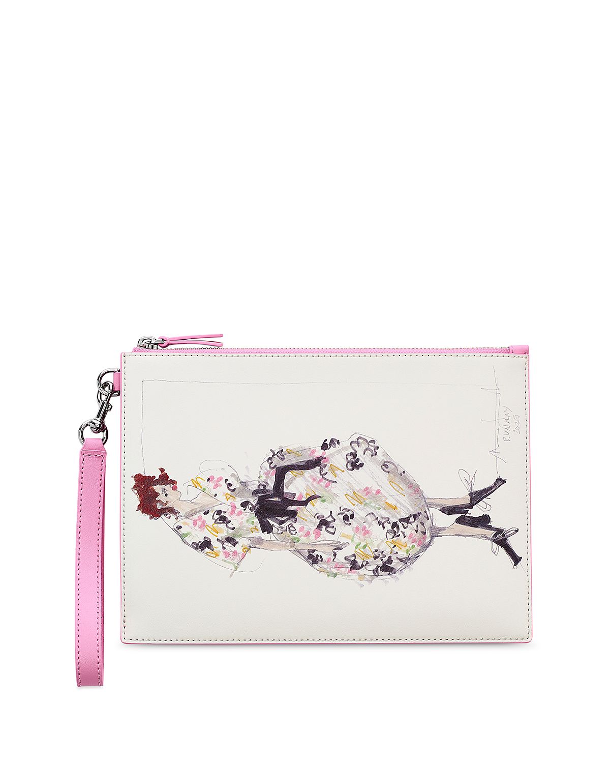 Marc Jacobs The Runway Illustration Wristlet