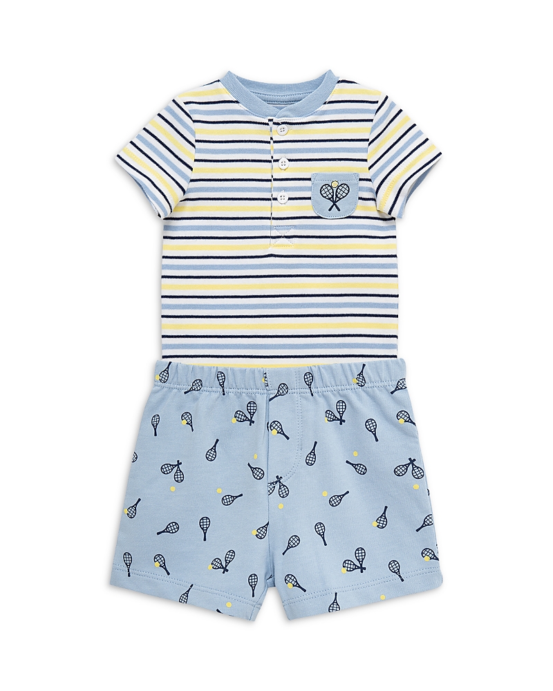 Little Me Boys' Tennis Bodysuit & Shorts Set - Baby