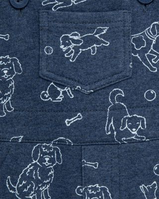 Boys' Puppies Shortall & Striped Tee Set - Baby