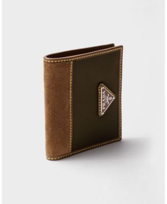 Re-Nylon and Leather Wallet