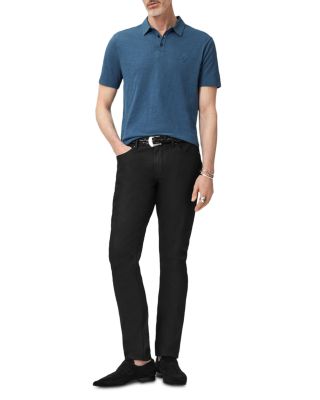 Victor Short Sleeve Slub Cotton Polo