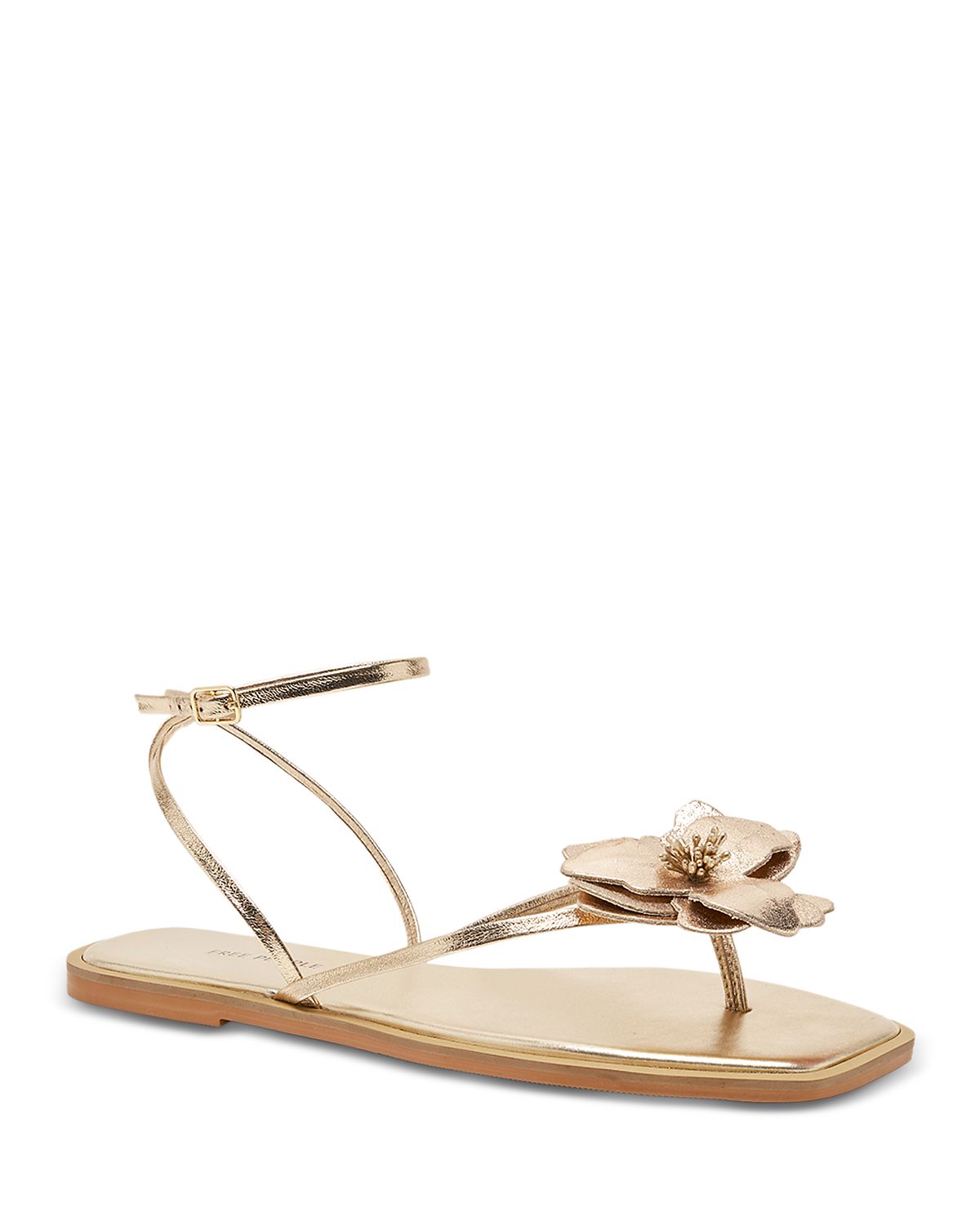 Free People Women's Mismatch Magnolia Leather Thong Sandals