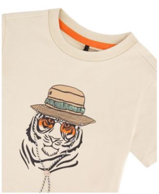 Boys' Organic Cotton Graphic Short Sleeve T-Shirt - Little Kid