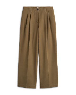 Relaxed Twill Trousers