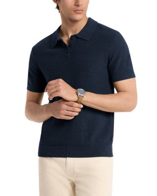 Boucle Sweater Polo Shirt