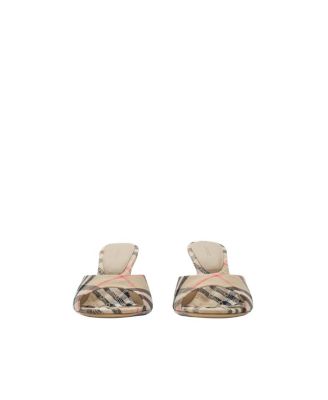  Women's Check Mews High Sandals