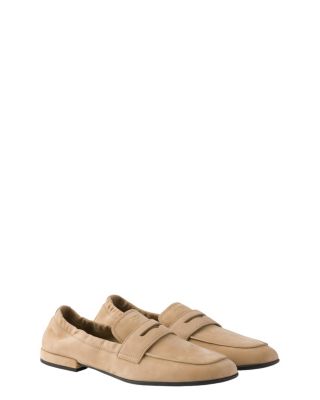 Women's Shuffle Nubuck Leather Loafers
