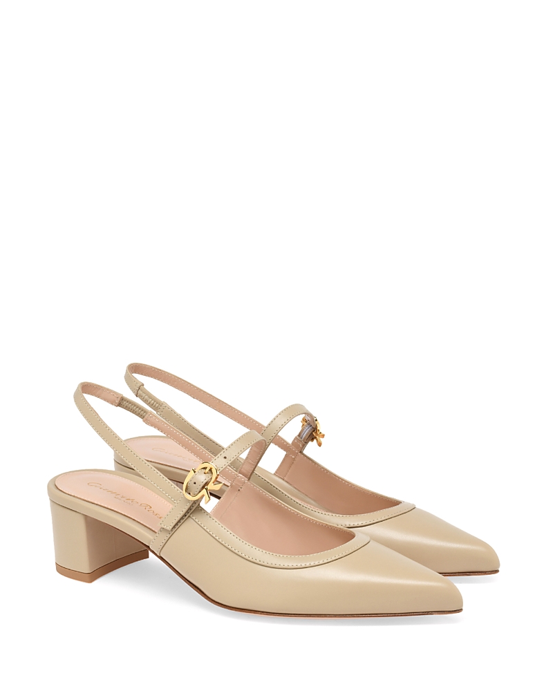 Gianvito Rossi Women's Allette Slingback Pumps