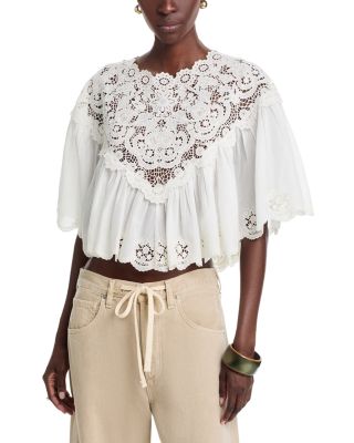Sofia Embroidered Top