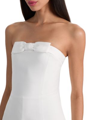 Katya Sculpted Bow Romper