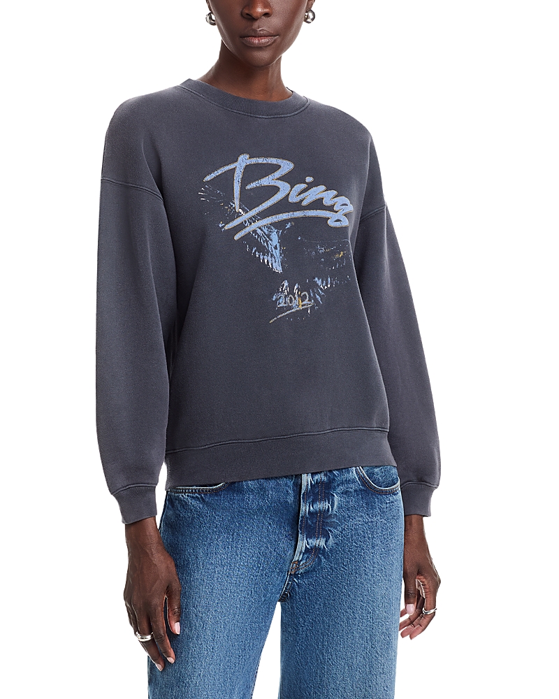 Anine Bing Spencer Logo Sweatshirt