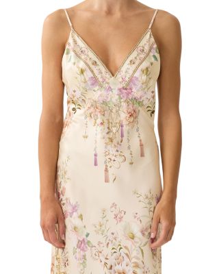 Silk Maxi Slip Dress