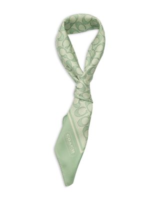 Signature C Square Silk Scarf